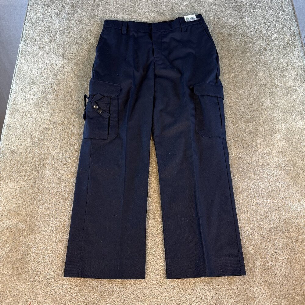 HORACE SMALL HS2362 WOMENS SIZE 14 LENGTH 30 DARK NAVY CARGO PANTS NWT F552